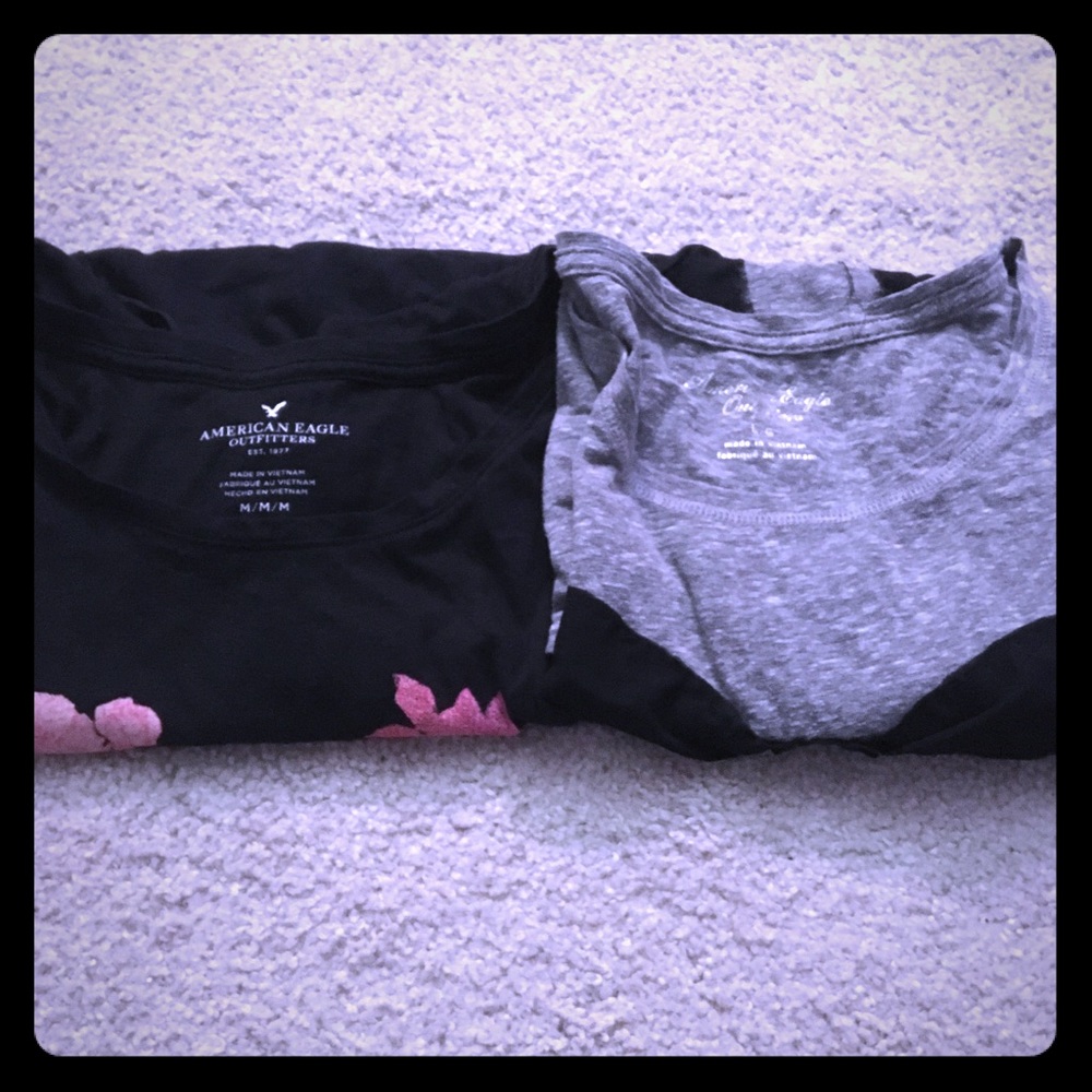 Pair of American Eagle 🦅 tees